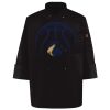 Ten Pearl Button Black Chef Coat Thumbnail