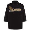 Ten Pearl Button Black Chef Coat Thumbnail