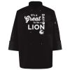 Ten Pearl Button Black Chef Coat Thumbnail