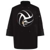 Ten Pearl Button Black Chef Coat Thumbnail