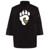 Ten Pearl Button Black Chef Coat Thumbnail