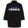 Ten Pearl Button Black Chef Coat Thumbnail