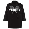 Ten Pearl Button Black Chef Coat Thumbnail