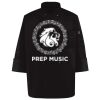 Ten Pearl Button Black Chef Coat Thumbnail