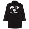 Ten Pearl Button Black Chef Coat Thumbnail