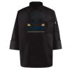 Black Knot Button Chef Coat Thumbnail