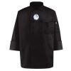 Black Knot Button Chef Coat Thumbnail