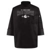 Black Knot Button Chef Coat Thumbnail