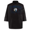 Black Knot Button Chef Coat Thumbnail